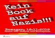 Kein Bock auf Nazis A6 · Kein Bock auf Nazis!!! Remagen, 16.11.2019 Rhein-Ahr-Campus und Marktplatz Demokratie Title Kein Bock auf Nazis_A6.cdr Author Win10 Home x64 Created Date