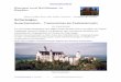 Neuschwanstein - Traumschloss als Postkartenmotiv · 2020-04-12 · Schloss Neuschwanstein auf dem Areal der mittelalterlichen Vorgängerburgen Vorder- und Hinterhohenschwangau sowie