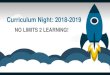 Curriculum Night: 2018-2019 - vanderlynes.dekalb.k12.ga.usvanderlynes.dekalb.k12.ga.us/Downloads/Fourth Grade... · Curriculum Night: 2018-2019 NO LIMITS 2 LEARNING! Contact Information