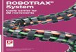 ROBOTRAX System - TSUBAKI KABELSCHLEPP€¦ · Technical support: technik@kabelschlepp.de Subject to change. Design guidelines from page 60 Key for abbreviations and inserted cables