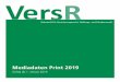 2019 mediadaten versr print 181016 - VVW...Die Zeitschrift Versicherungsrecht (VersR) ist die führende und wichtigste deutschsprachige Fachzeitschrift auf den Gebieten des Versicherungsrechts