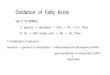 Oxidation of Fatty Acids - KOCWcontents.kocw.net/KOCW/document/2014/gangwon/jujinho/10.pdfOxidation of Fatty Acids TAG가 가수분해되면 1) glycerol → glycolysis → CAC →
