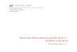 Modulhandbuch Bachelor Betriebswirtschaft (B.A.)...Hemmer, K., Wüst A.: Privatrecht für BWL’er, WiWi’s & Steuerberater, Würzburg (2015). Stand: Februar 2016 Modulhandbuch Seite