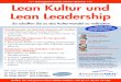 Seminar: Lean Kultur und Lean Leadership - …...So schaffen Sie es den Kulturwandel zu vollziehen Lean Kultur und Lean Leadership +++ Management Circle Intensiv-Seminar +++ Melden