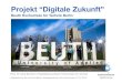 Projekt “Digitale Zukunft” · 3 Projektvorstellung Das Projekt “Digitale Zukunft” ist eines der Gewinnerprojekte im Strategiewettbewerb vom Stifterverband und der Heinz Nixdorf