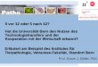 5 vor 12 oder 5 nach 12? Hat die Universität Bern den ... · WTT > 20 akademische Kollaborationen. 30 unitectra. 31 unitectra über Zusammenfassung II Hat die Universität Bern den