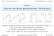 Kapitel I Fourier–Analyse periodischer Funktionen · 2020-03-21 · Prof. Dr. Michael Eisermann Höhere Mathematik 3 (vertieft) Kapitel I Fourier–Analyse periodischer Funktionen