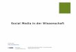 Social Media in der Wissenschaft - scidecode.com · GradUSWorkshop Social Media in der Wissenschaft, Saarbrücken 16.07.2012 Ulrich Herb, u.herb@scinoptica.com Social Media und Wissenschaftler