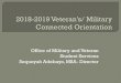 Office of Military and Veteran Student Services Sequoyah ...docs.udc.edu/misc/2018_2019_Veterans_Orientation.pdfThe Joint Services Transcript(JST) is a synchronized transcript presenting