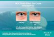 DOC Youth Effect Eye Cream Aldavine™ 5X · Aldavine™ 5X 91% der Probanden stellten fest, dass die Augenschatten weniger dunkel waren. Placebo 1% Aldavine™ 5X Quelle: Lucas Meyer
