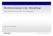 Marktforschung in der Altenpflege - Konzept & Markt€¦ · Nürnberg, der 20.3.2007. Marktforschung in der Altenpflege, Seite 2 ... der Konzeption Datenerhebung • Schriftlich •