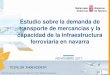 Presentación de PowerPoint · Evolución del transporte de mercancías por carretera con O/D Navarra. 2006/2010/2012-2016 – MM de tn Fuente: EPTMC 2006/2010/2012-2016 En el período