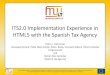 ITS2.0 Implementation Experience in HTML5 with the Spanish ... · PDF file Reusing custom tags for ITS2.0 metadata annotation c. Manual ITS2.0 annotation 4. Post-editing with ITS 2.0