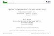 Digitale Kommunikation und Internetdienste 1 - Teil 2rvs-bi.de/lectures/DKI/W04/ws200405_dki1_termin2.pdf · Erinnerung: OSI-Modell Verteilte Systeme • Theoretisches Modell •