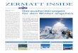Oktober 2011, 9. Jahrgang, Nr. 5 Einwohnergemeinde ...inside.zermatt.ch/pdf/ZermattInside-2011-5.pdf · für den Winter angehen LEISTUNGSTRÄGER SIND SICH EINIG: DAS WICHTIGSTE IST