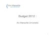 Budget 2012 - Education.gouv.frcache.media.education.gouv.fr/file/11-12/27/6/presentation_bp_2012... · 5 décembre 2012. 32. perimètre U1 (JEFYCO) périmètre U2 ... Etat prévisionnel