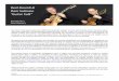 Beat Baumli & Dani Solimine Guitar Talk · 2015-03-26 · Dani Solimine begann als Primarschüler autodidaktisch Gitarre zu spielen. War seine Band unterbesetzt, versuchte er, mehrere