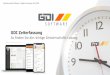 GDI Zeiterfassung So finden Sie die richtige Zeitwirtschafts-Lösung. · 2019-02-11 · So finden Sie die richtige Zeitwirtschafts-Lösung. Kaufmännische Software - Made in Germany