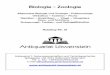 Biologie - Zoologie · 2013-10-10 · BIOLOGIE - ZOOLOGIE - PALÄONTOLOGIE 1 Abderhalden, E. Handbuch der Biochemischen Arbeitsmethoden 9 Bände in 11 gebunden.Wien. Urban & Schwarzenberg