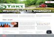Wanderlust im Vogtland ... Wanderlust im Vogtland Seite 2 Mai 2018 . Aktuell Tipp 1: Der Vogtland Panorama