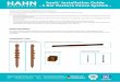 hanit Installation Guide - 5 Bar Pasture Fence System HAHN Kunststoffe GmbH - Gebأ¤ude 1027 - DE 55483