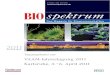 Das Magazin für Biowissenschaften...BIO spektrum D13808F · ISSN 0947-0867 Das Magazin für Biowissenschaften 2011 Sonderausgabe Tagungsband zur VAAM-Jahrestagung 2011 Karlsruhe,