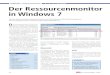 036 Windows 7 Ressourcenmonitor - komdat.at...physikalisch verbauten Arbeitsspeicher belegt. cher bezeichnet den Arbeitsspeicher, der über die verbauten RAM-Module verfügbar ist