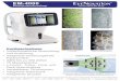 EM-4000 EyeNovation · • L-Count-, Trace-, Core- und Dark-Area-Analyse • Verstellbarer Touchscreen • Integrierte Datenbank • Integrierter Drucker EyeNovation Vertriebsgesellschaft