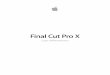 Final Cut Pro X Logic Effektereferenz - Apple Support · Final Cut Pro X ist mit einer umfassenden Palette von DSP-Effekten und -Prozessoren (Digital Signal Processing - digitale