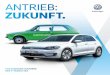 Antrieb: Zukunft. Volkswagen Pioniere der E-Mobilität. · Und die Zukunft? Sie bleibt spannend – denn es wird bereits mit Hochdruck an der nächsten Generation elektrisch fahrender