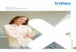 Triflex FloorTattoos Gesamtübersicht · 2020-06-25 · 18 Motivname Abbildung Foliengröße Maße Dekormotiv Verlegeart Triflex Design Folie Q195 1,65 x 0,83 m Fliesenmuster: Quadratfliese