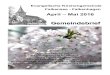 Gemeindebrief - kirche-falkenhagen.de€¦ · April – Mai 2016 Gemeindebrief Falkensee - Falkenhagen . Monatsspruch April 2016 schaft, das heilige Volk, das Volk gen sollt die Wohltaten