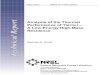 Analysis of the Thermal Performance of Tierra I—A Low-Energy … · 2013-08-12 · Analysis of the Thermal Performance of Tierra IŠ A Low-Energy High-Mass Residence May 2001 Ł