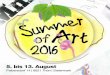 S ummer Art of 2016 - wasistkunst · Erlöse des SUMMER OF ART 2016 werden für die 2017er-Konzeptausstellung des Vereins wasistkunst verwendet. TU ES!TU ES! The Art ACRYL AQUARELL