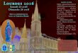 Lourdes 2016 - ICRSP Lourdes 2016.pdf · 2015-12-12 · InstItut du ChrIst roI souveraIn Prêtre Sous la présidence de s.e.r. le Cardinal Burke Renseignements & Inscriptions : Secrétariat