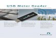 USB Meter Reader...5811702_B2_DE_05.2013 Einfach Mit dem USB Meter Reader von Kamstrup lesen Sie schnell und einfach sowohl Strom- als auch Wärme-, Kälte- und Wasser-zähler aus