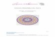 Unicorn Mandala CAL Teil 5 · PDF file Nach Teil 5 hat mein Mandala einen Umfang von 54 cm erreicht. Bedenken Sie bitte, dass ich sehr viel Zeit opfere, um Sie mit neuen Mustern erfreuen