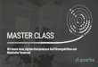 MASTER CLASS · Befähigung zur Einordnung von disruptiven Technologien und deren Einﬂuss auf Geschäftsmodelle Befähigung durch Methoden zur Gestaltung von nachhaltigen Zukunftsbildern