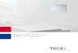 Het complete programma - Startseite | TECE · 2017-05-19 · montage (bijv. art. nr. 9.242.647) separaat te bestellen! WC-bedieningsplaten van glas voor TECE inbouwreservoirs Geschikt