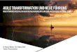 AGILE TRANSFORMATION UND NEUE FÜHRUNG · PDF file LET‘S GO 100% AGILE! Dr. Marcus Raitner | Agile Transformation und Neue Führung | 30. Oktober 2019. Seite 10 100% AGILE ... 100%