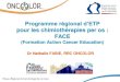 pour les chimiothérapies per os : FACE...2015/10/01  · FACE (Formation Action Cancer Education) L’appel à projet INCa (juin 2014) • Promouvoir l’éducation thérapeutique