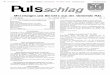 PDFMAILER.DE Pulsschlag · 2015-03-31 · PDFMAILER.DE autorisierter Distributor SienerSoft AG Tel.: 0 67 21 / 30 5-0 Softwareversand Pulsschlag Mitteilungen und Berichte aus der