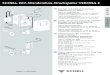 SCHELL WC-Wandeinbau-Druckspüler VERONA E · 2013-02-28 · 3. Électrovanne 12 V / 2 W réf. 01 418 00 99 4. Bloc d’alimentation 50 / 60 Hz réf. 01 468 00 99 Accessoires 5. Raccord
