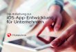 Die Anleitung zur iOS-App-Entwicklung für Unternehmen · als mobile Nutzer hohe Erwartungen, die stark durch die Technologien beeinflusst werden, die sie während der Arbeit einsetzen