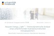 Buoyant Energy „Light“ – Thermodynamische Analyse eines ... · Bernd Steidl, Universität Innsbruck, Arbeitsbereich Wasserbau Wasserkraft I / Session C2. BUOYANT ENERGY STORAGE