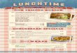 OUR FAMOUS BURGER - meyers-diner.com€¦ · Alle unsere 120er Lunchbreak Burger werden ab der Bestellung aus 100% frischem Rindfleisch, knackigem Salat, Tomate, Zwiebel, Gurke und