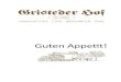 Guten Appetit! - Gristeder Hof to Horn · Vorspeisen RINDERCARPACCIO mit Parmesankäse 3.4.g. | Olivenoel| Kräuter 9 | rot 1 10,50 € *** MOZZARELLA 1 alsamiko , Olivenoel Tomaten