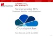 Sommersemester 2015 - uni-hamburg.de · 2018. 1. 24. · Einleitung Uber den Begri Warum Cloud? Cloud-Architektur Schlussteil Viele halten sich bedeckt, wenn es um die Cloud geht