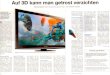 besserfernsehen.ch · Franken: Bei Digitec.ch findet man zum Beispiel 3D-Fernseher mit 80 Zentimetern Bildschirm- diagonale schon für rund 570 Franken. Soll man den eben erst 