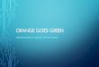 ORANGE GOES GREENöl.at/wp-content/uploads/2017/11/20171031... · 2017. 11. 10. · In PROZENT 2015 2016 1-9/2017 9/2017 DIESEL 61 57 50 46 BENZIN 46 40 37 49 ELEKTRO 0,9 1,2 1,5